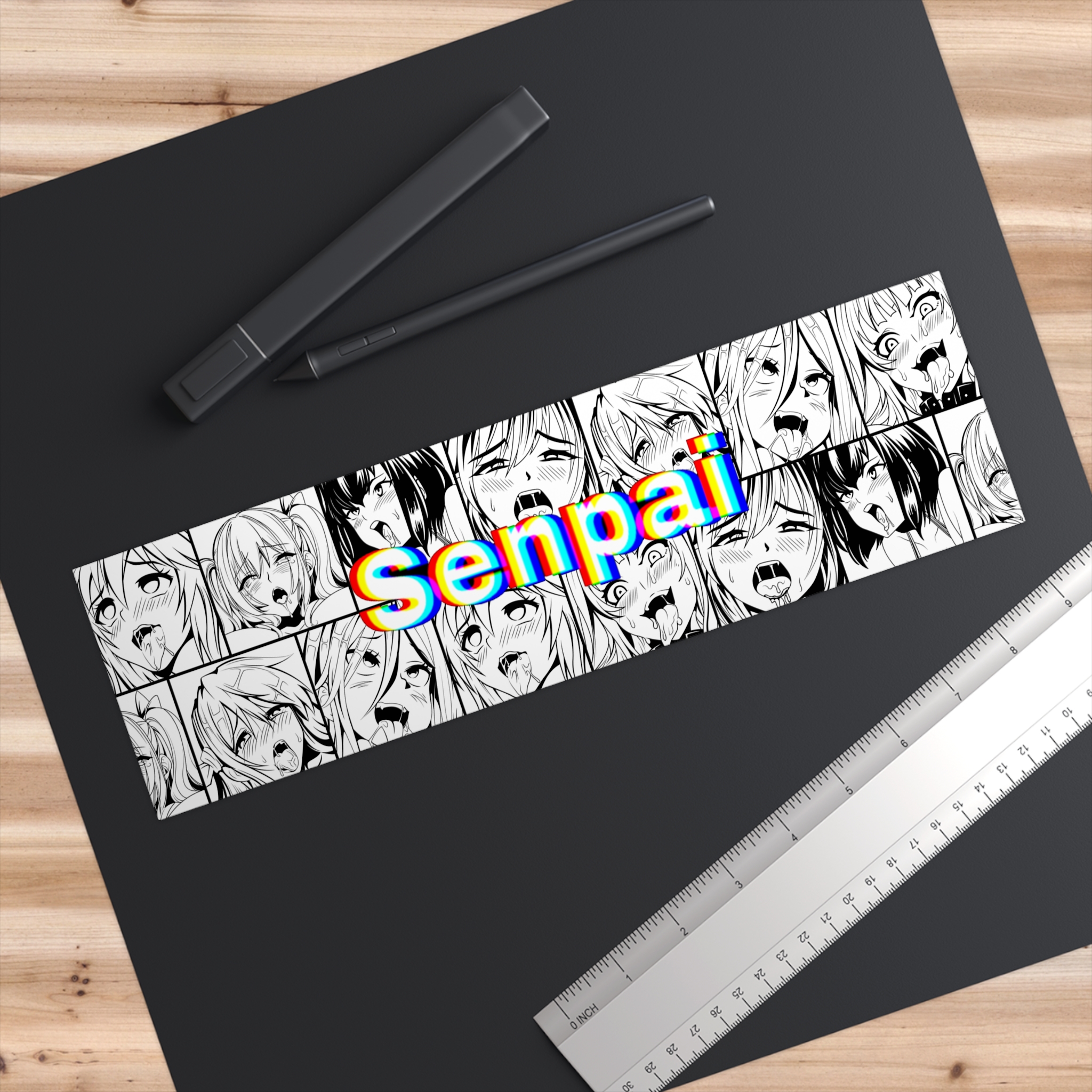 Senpai Vinyl Slap Sticker 3 Senpai Vinyl Slap Sticker - Image 3