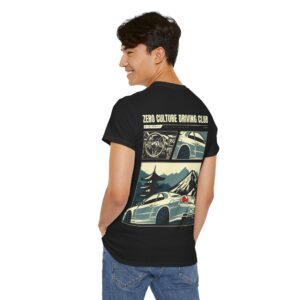 Zero Culture Driving Club Unisex Heavy Cotton Tee