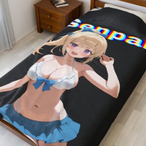 Senpai Velveteen Plush Blanket