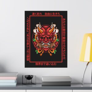 Oni Mask Poster